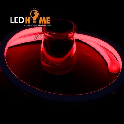 China Outdoor Waterproof 12x12 24V Side View Neon Light Strip Led RGB Neon Rope Light for sale