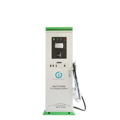 China Low Energy Consumption Manufacturer Direct Selling Popular New Design DC 30Kw Electric Vehicle Fast Charging Station for sale