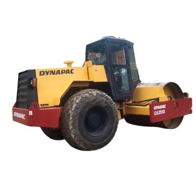 China Used 9TON Japan EPA Engine CA251 Hydraulic Road Roller Dynapac CA251 Original Paint for sale