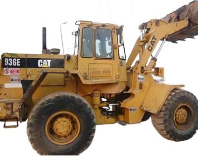 China Farms Used CAT 936E Wheel Loader Earthmoving Machinery 90% Good Condition Working for sale