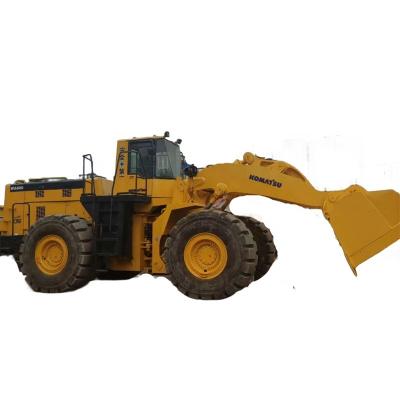 China Japan-Made Komatsu WA600 Wheel Loader Low Working Hours Ideal for Construction Works for sale