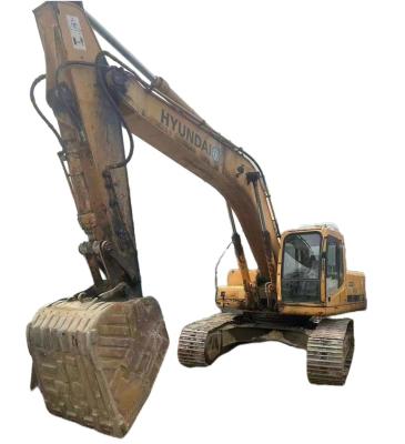 China Hyundai 305 Hydraulic Excavator 30 TON Original Paint EPA Engine YUKEN Hydraulic Pump for sale