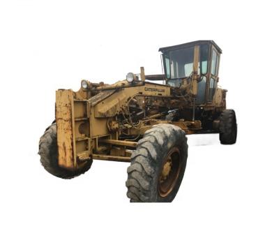 China Good Condition Double Drum Roller CAT 12G Used Land Flat Machine Grader from Japan for sale