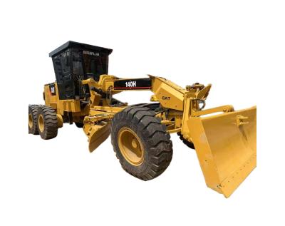 China CAT 140H Grader with Low Working Hours and High Grade Ability Outdoor Engine Included for sale