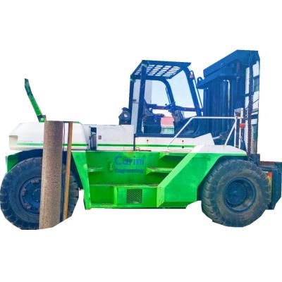 China Heavy duty forklift Komatsu FD240 warehouse container used forklift truck for durable for sale