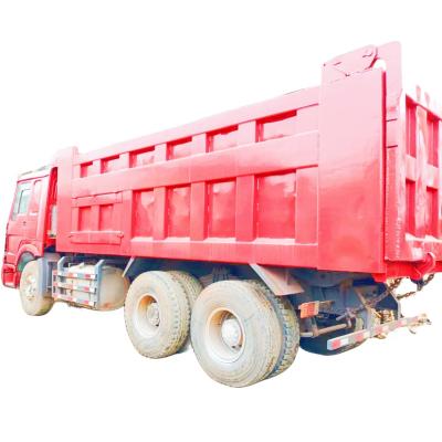 China Used Dump Truck HOWO 375 with Original Paint and EPA Engine from Japan at Restaurant for sale