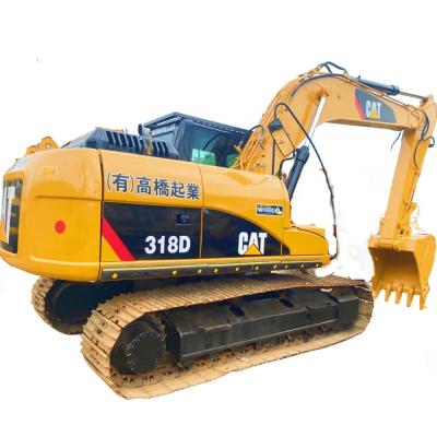 China Used Caterpillar 318D Crawler Excavator in Excellent Working Condition and Affordable for sale