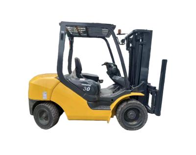 China Used KOMATSU FD30 Forklift Container Pallet Lifting Truck with Good Condition in 2023 for sale