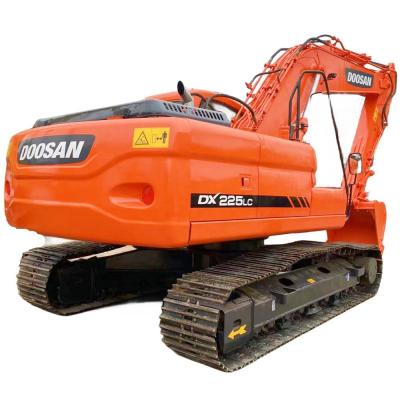 China Good Condition Used Digger Excavators Doosan DX225LC 22ton Original Doosan Excavator for sale