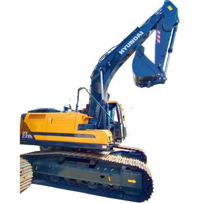 China 22 Ton Used Excavator Digger HX220 L Crawler Machine 125KW Hydraulic Crawler Excavator for sale