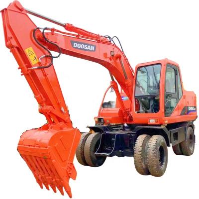 China Doosan DH150W-7 Crawlerl Excavator 15ton Digger with Bucket in Excellent Condition for sale