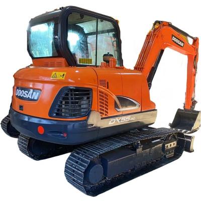 China Japan Original Doosan DX55-9C Used Crawler Excavator with 0-2000 Working Hours for sale