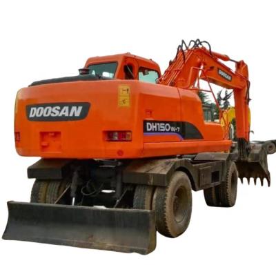 China 15ton Used Doosan Excavator Dh150w-7 Japan Original Paint Doosan Dh150w-7 Excavator for sale