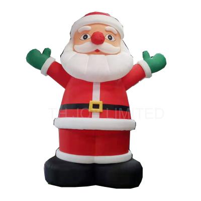 China Free Oxford Shipping! 6m Santa Claus Outdoor Christmas Santa Claus Character Inflatable Christmas Yard Garden Decoration for sale