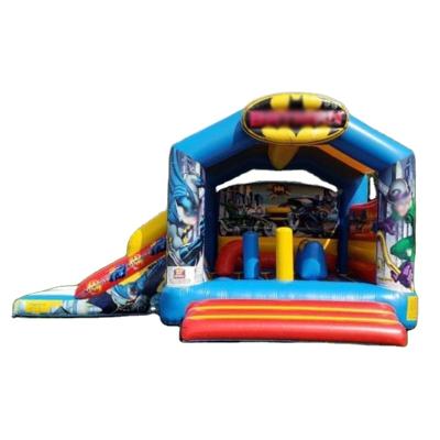 China Custom Inflatable Fun 5x4x3mh Inflatable Bouncy Castle Obstacle Yard Bounce Jumping Castle Combo for sale