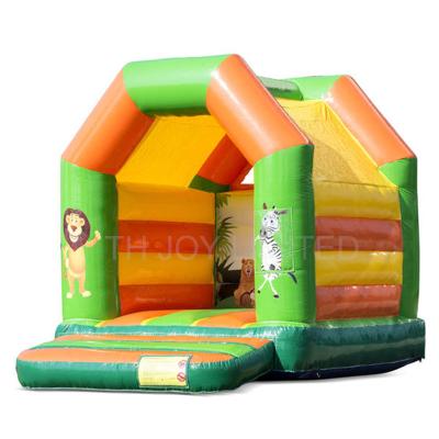 China Free Shipping Kids Bounce House Outdoor Fun 4x3m Inflatable House Carnival Jumping Jumping Bed For Sale for sale