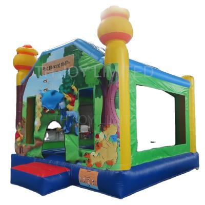 China 4x4m Customized Jumping Bouncer Kids Room Outdoor Bouncy Castle Amusement Bounce House Inflatable Bouncy Castle for sale