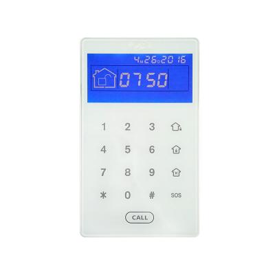 China PB-503R Wireless Dual Way Communication RF433MHZ/868MHZ Keypad Working With Home GSM Alarm System Operation Wireless Keypad PB-503R for sale