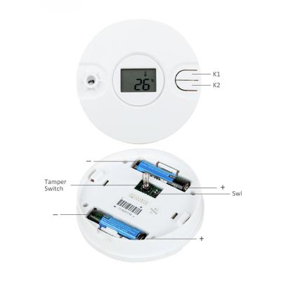 China Remote Control MD-240R Wireless Heat Detector for sale