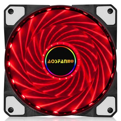 China Fixed Light Silent High Quality Computer LED Computer Case 15led 33led Control Air Cooler Fan Computer PC Case Fan for sale