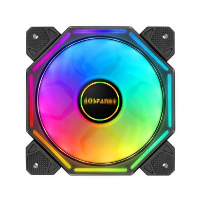 China High Quality Silent Computer Case AOSHEN FW60 LED Control Air Cooler Fan Computer Case Fan for sale