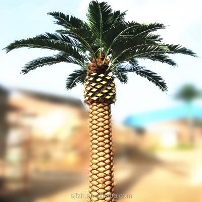 China Environmental/Easy Care/UV Protected Outdoor Plastic Artificial Date Palm Tree More Realistic Better Prices For Landscaping for sale