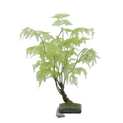 China Realistic; New Durable Artificial Fern Plant Asparagus Fern Plastic Bonsai Plant Landscape Plant Decoration for sale