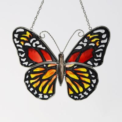 China Australia Beautiful Window Butterfly Gift Painted Decorative Pendant Gift for sale