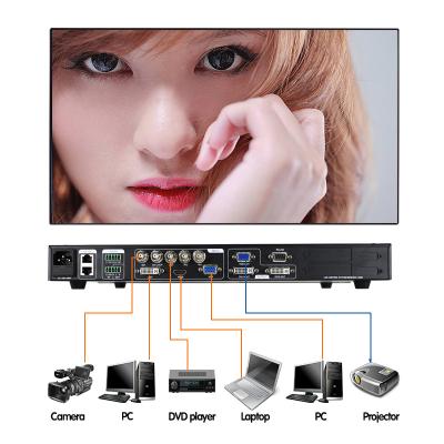 China Access IDS Amoonsky LED Video Processor Scaler Changer Walls AMS-LVP613S+S2 Outdoor Led Video Cabinet Wall Display Screen for sale