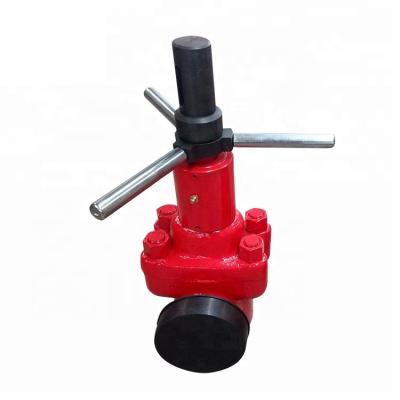 China API 6A Drilling Well Gate Valve 2 Inch Pressure Drilling Mud Height for sale