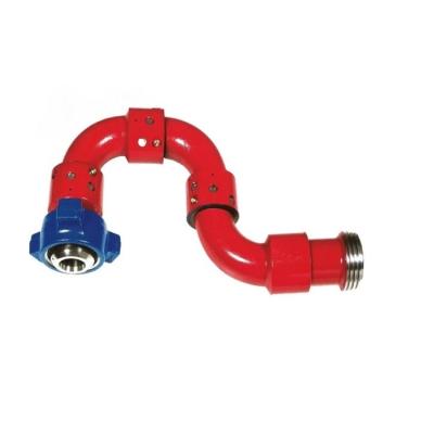 China API 16C Chiksan Adjustable High Pressure Swivel Joint / Active High Pressure Elbow for sale