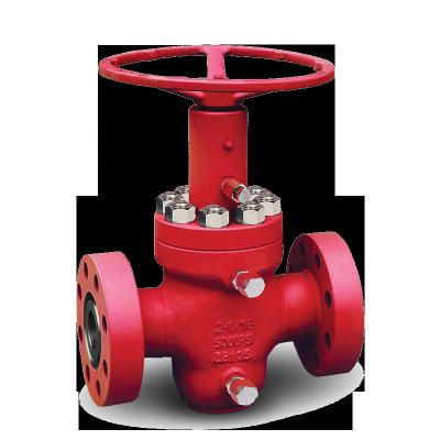 China Customized high pressure gate valve api 6A ball screw operator gate valve for drilling equipment for sale