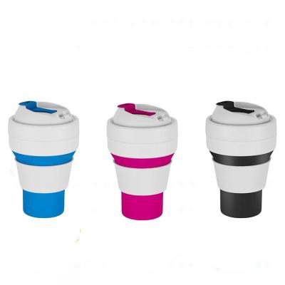 China Douyin Silicone Water Collapsible Cup Coffee Cup Douyin Unisex Hot Selling Portable Water Bottle for sale