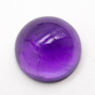 China Jewelry Making European Quality Healing Crystals Amethyst Round Cabochon For Designer for sale