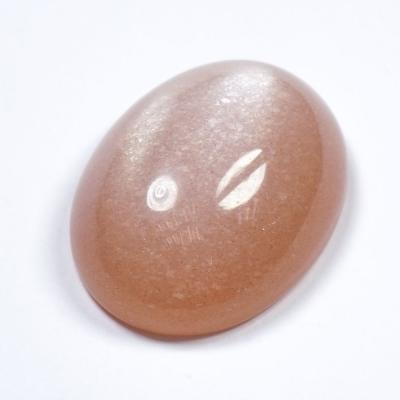 China Factory Real Fire Factory Wholesale Price Peach Color Set Or Oval Moonstone Cabochon for sale