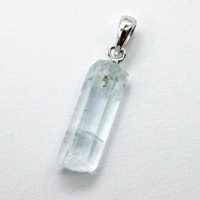 China FASHIONABLE Natural Blue Green Silver Natural Gemstone Tube Pendant Jewelry for sale