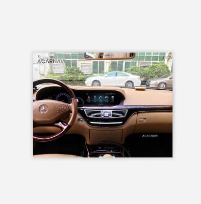 China GPS Car Multimedia Player 10.5 Inch Android 11 Touch Screen Navigation GPS System Suitable For Benz S Class 2006-2014 for sale