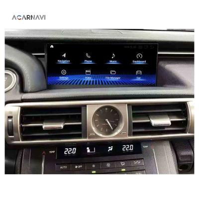 China Automotive acarnavi qualcomm sanpdragon 662 android 11 8+256g car player android navigation for lexus is 2012-2017 high android screen for sale