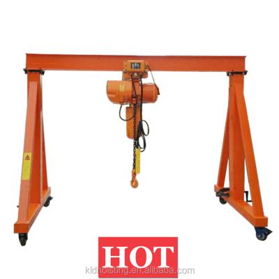 China Gantry Crane Construction Small Mini Mobile 1 2 3 4 5 Ton Gantry Lifting Tools and Equipment for Granite and Marble for sale