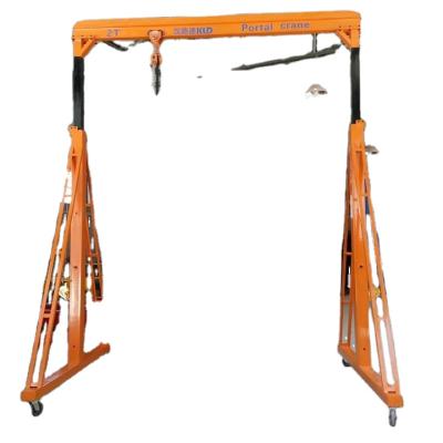 China Gantry Crane High quality and mobile height 500 kg werll price adjustable 1 ton 2 ton 3 ton 5 ton portable gantry crane for sale