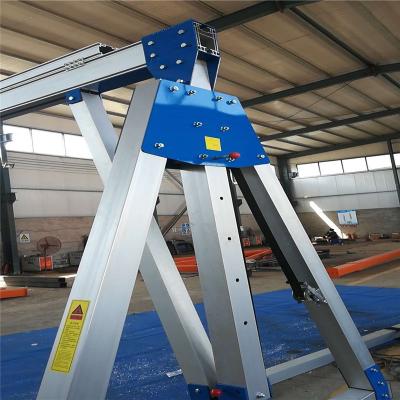 China Aluminum Gantry Crane Frame Factory Ganty Crane Aluminum Gantry Crane Hand Push To Travel for sale