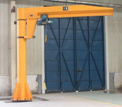 China Jib Crane 1 ton 2 ton 3 ton 5 ton 10 ton column workshop portable floor arm cantilever jib crane with crane for sale