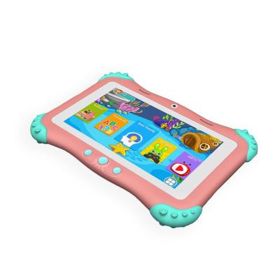 China Kids Tablet 7.1inch HD 1024*600 IPS Android5.1 2.4Ghz WiFi 1GB+16GB Early Childhood Education Waterproof Tablet for sale