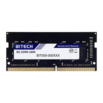 China Bitech Laptop RAM DDR4 2400MHz 288pin 4GB 1.2V Cheap Desktop Game RAM for sale