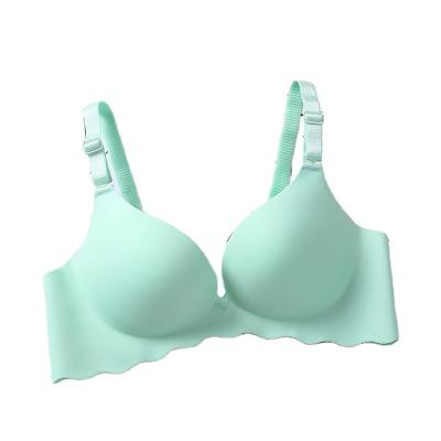 China New Arrival QUICK DRY Wire Free One Piece Push Up Bra Seamless Bralette for sale