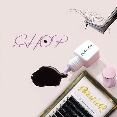 China Eyelash Glue Eyelash Glue Adhesive Eye Lash Glue Makeup Eyelash Extensions Waterproof Makeup Glue Dark-black for sale