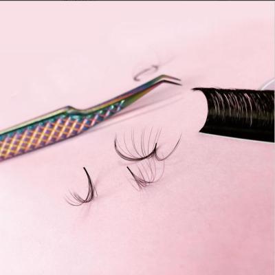 China Natural Blooming Eyelashes Long Easy Lashes Fanning Volume Extensions Eyelash Fan Extension for sale