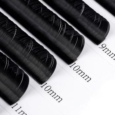 China Amazon Supplier Natural Long High Quality Super Soft Lashes Professional Makeup Ellipse Eyelashes Flat Eyelash Extensions for sale