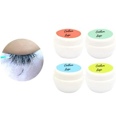 China High Quality Pink Flase Eyelash Extension Supply White Cream Wick Remover, Best Selling Remover For Wick Extension for sale