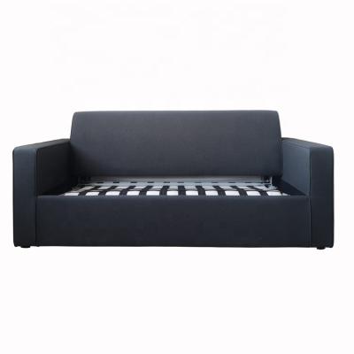 China Foldable Upholstered Folding Sofa Bed Doubles Fabric Day Bed Storage Bedroom Furniture With Arms Sofa Bed for sale